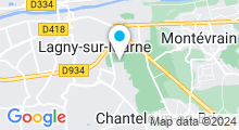 Plan Carte Happy Dive, école de plongée à Lagny sur Marne.