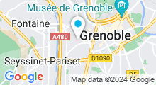 Plan Carte Piscine Bulle d'O à Grenoble