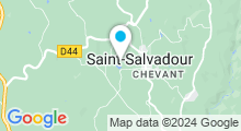 Plan Carte Étang du Pré Chaton à Saint-Salvadour