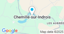 Plan Carte Base de Loisirs de Chemillé-sur-Indrois