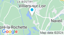 Plan Carte Base de Loisirs à Villiers-sur-Loir