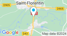 Plan Carte Base de Loisirs de Saint-Florentin