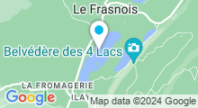 Plan Carte Lac d'Ilay à Chaux-du-Dombief