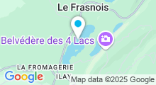 Plan Carte Lac d'Ilay à Chaux-du-Dombief