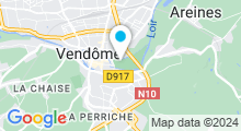 Plan Carte Centre aquatique des Grands-Prés - Piscine à Vendôme