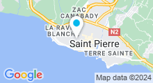 Plan Carte Aquababyclub 974 à St Pierre