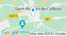 Plan Carte Centre aquatique l'Effet Bleu à Saint-Romain-de-Colbosc