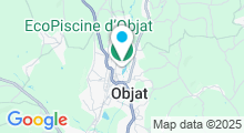 Plan Carte Piscine Ecopiscine à Objat