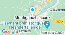 Plan Carte Nouvelle piscine à Montignac-Lascaux