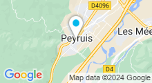 Plan Carte Piscine municipale de Peyruis