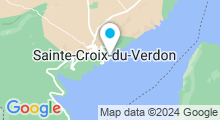 Plan Carte Lac de Sainte-Croix-du-Verdon