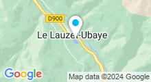 Plan Carte Lac du Lauzet-Ubaye