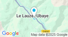 Plan Carte Lac du Lauzet-Ubaye