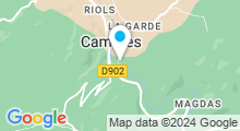 Plan Carte Base de loisirs de Camarès