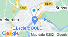 Plan Carte Grand Dole Aquatique - Piscine de l'Espace Pierre Talagrand à Dole