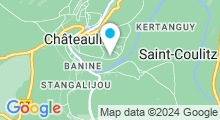 Plan Carte Centre aquatique "les bassins de l'Aulne" à Châteaulin