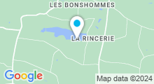 Plan Carte Base de loisirs de La Rincerie à La Selle-Craonnaise