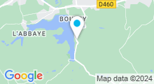 Plan Carte Lac de Bouzey à Sanchey