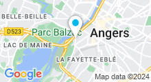 Plan Carte Piscine de la Baumette à Angers