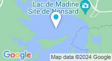 Plan Carte Base de loisirs - Lac de Madine à Nonsard Lamarche