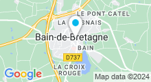 Plan Carte Complexe aquatique - Piscine à Bain-de-Bretagne