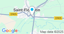 Plan Carte Centre aquatique le flow à Saint-Florentin