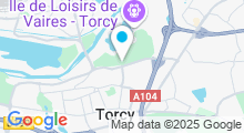 Plan Carte L'Île de loisirs de Vaires Torcy 