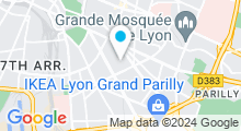 Plan Carte Nouvelle piscine à Lyon