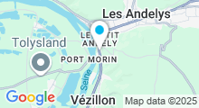 Plan Carte Piscine à Les Andelys