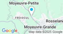 Plan Carte Piscine de Moyeuvre Grande - fermée
