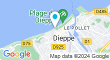Plan Carte Piscine Les Bains à Dieppe