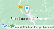 Plan Carte Piscine à Saint Laurent de Cerdans
