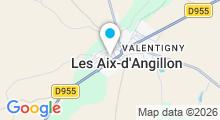 Plan Carte Piscine aux Aix d'Angillon - Ferm&eacute;e