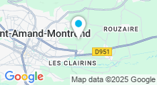 Plan Carte Piscine Balnéor à St Amand Montrond