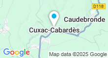 Plan Carte Piscine à Cuxac Cabardes