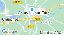 Plan Carte Piscine de Courville sur Eure