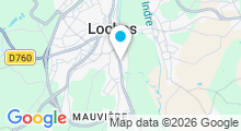 Plan Carte Piscine &agrave; Loches - ferm&eacute;e