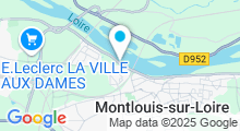 Plan Carte Piscine à Montlouis sur Loire