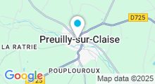 Plan Carte Piscine de Preuilly sur Claise