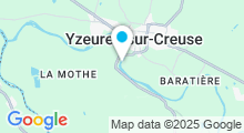 Plan Carte Piscine à Yzeure sur Creuse