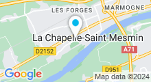 Plan Carte Piscine à la Chapelle St Mesmin