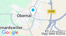 Plan Carte Piscine Tournesol &agrave; Obernai - Ferm&eacute;e