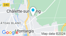 Plan Carte Piscine Girardy à Montargis