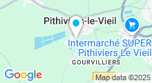 Plan Carte Piscine à Pithiviers le Vieil