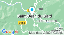 Plan Carte Piscine à Saint Jean du Gard