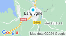 Plan Carte Piscine Oréade à Langogne