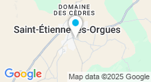 Plan Carte Piscine à St Etienne les Orgues