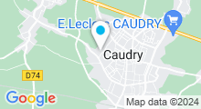 Plan Carte Piscine tournesol à Caudry - fermée
