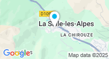 Plan Carte Piscine du Chazelay à La Salle les Alpes