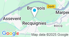 Plan Carte Piscine les Canetons de Boussois Recquignies